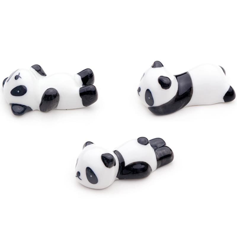 Ceramic Panda Chopstick Rest