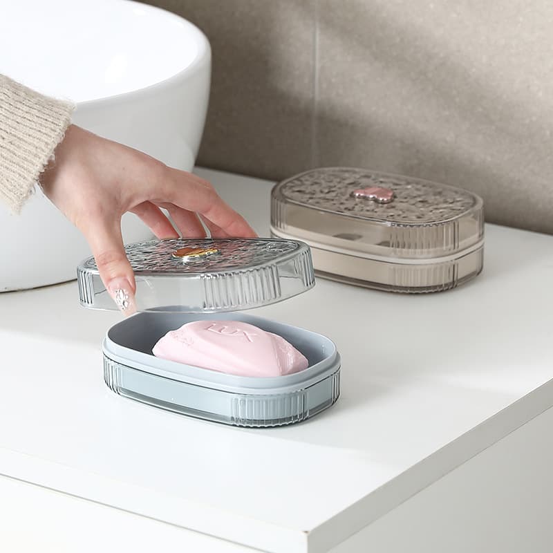 Sealed Waterproof Soap Box with Lid